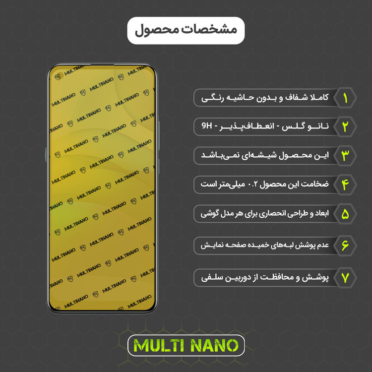 محافظ صفحه نمایش مولتی نانو مدل X-SFT مناسب برای گوشی موبایل لنوو K12 Pro به همراه محافظ پشت