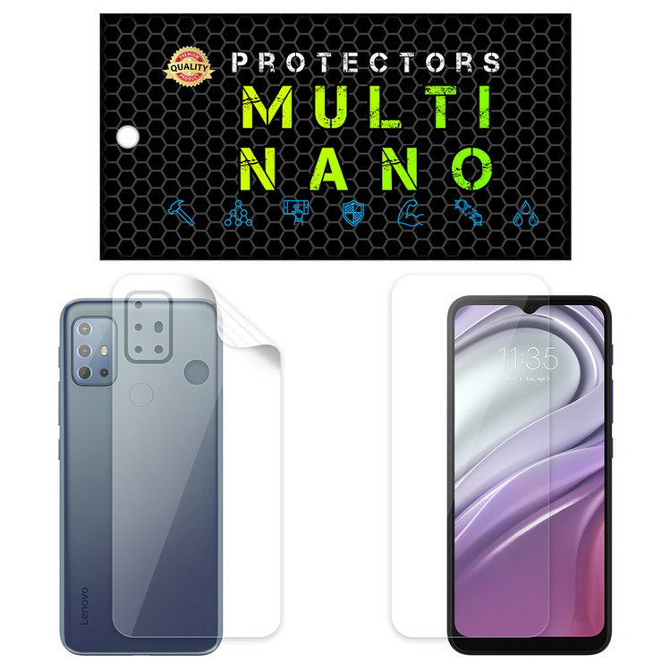 محافظ صفحه نمایش مولتی نانو مدل X-SFT مناسب برای گوشی موبایل لنوو K13 Pro به همراه محافظ پشت
