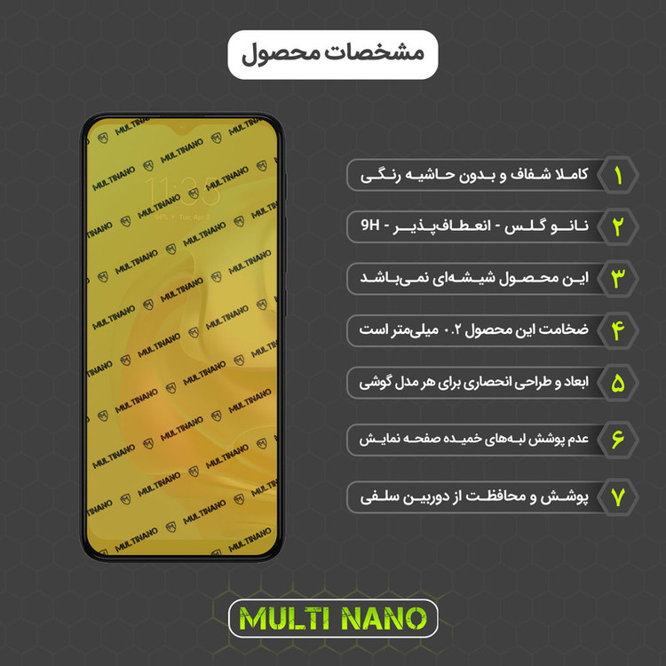 محافظ صفحه نمایش مولتی نانو مدل X-SFT مناسب برای گوشی موبایل لنوو K13 Pro به همراه محافظ پشت