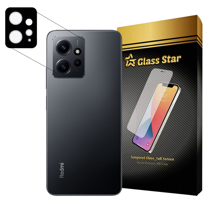 محافظ لنز دوربین  گلس استار مدل 5DLENS مناسب برای گوشی موبایل شیائومی Redmi Note 12 4G