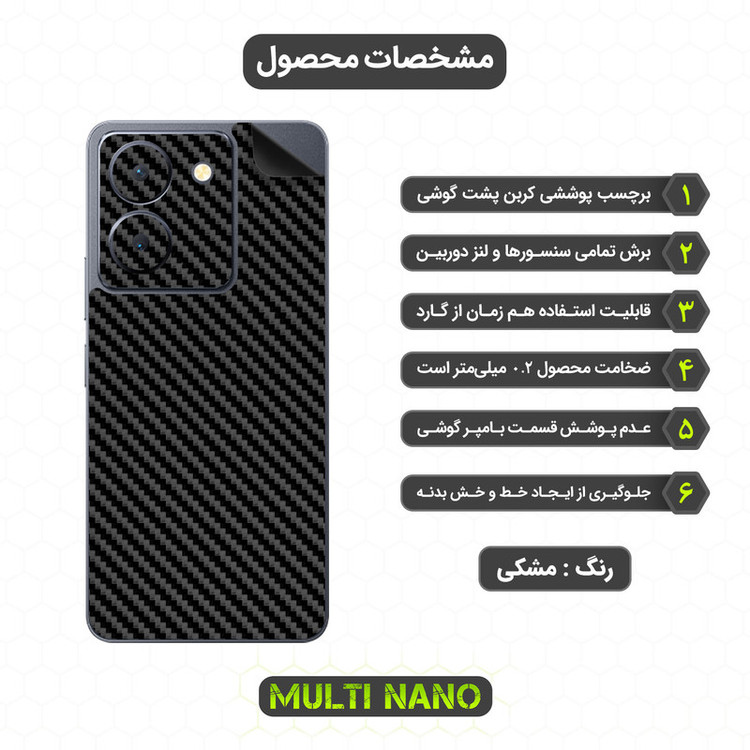 محافظ صفحه نمایش مولتی نانو مدل X-SFC مناسب برای گوشی موبایل ویوو Y27 5G به همراه برچسب پوششی
