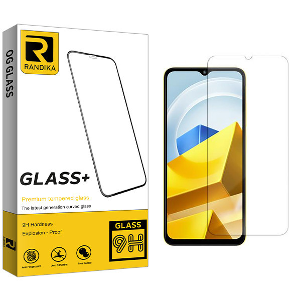 محافظ صفحه نمایش راندیکا مدل RK مناسب برای گوشی موبایل شیائومی Poco M5