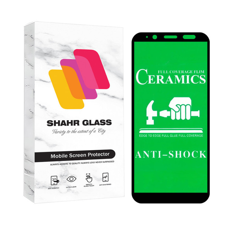 محافظ صفحه نمایش شهر گلس مدل CERCLRSH مناسب برای گوشی موبایل سامسونگ Galaxy A8 / A6 / J6