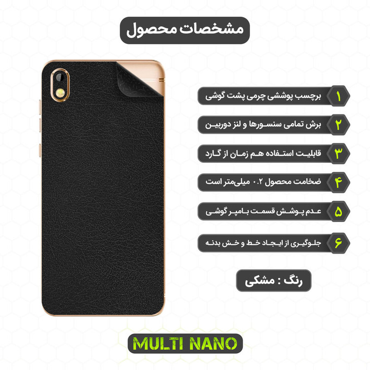 برچسب پوششی مولتی نانو مدل X-F1L مناسب برای گوشی موبایل اسمارت Notrino / L5201