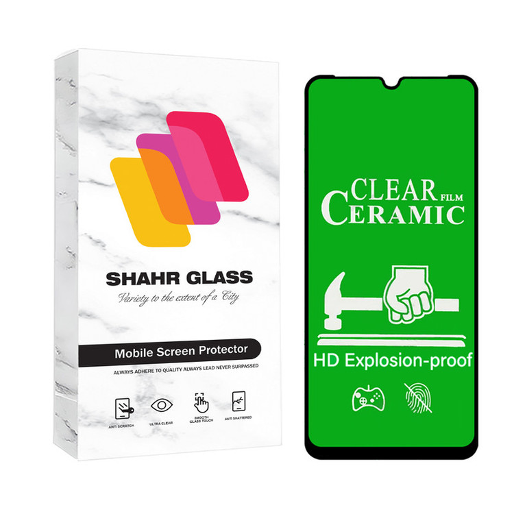 محافظ صفحه نمایش سرامیکی شهر گلس مدل CERCLRSH مناسب برای گوشی موبایل شیائومی Redmi 13C 4G / Redmi 13C 5G / Redmi 13R / Poco C65 / سامسونگ Galaxy A05 / Galaxy A05s/ ریلمی C51 / C53