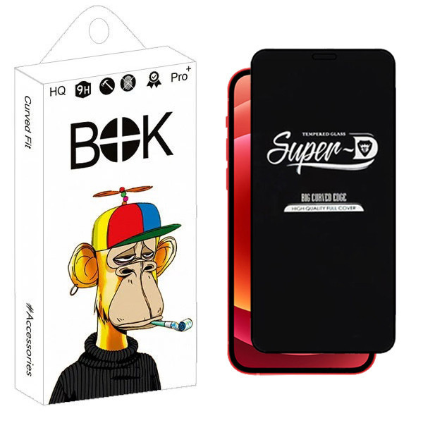 محافظ صفحه نمایش بوک مدل Slim SuperD مناسب برای گوشی موبایل اپل iPhone 12 Mini