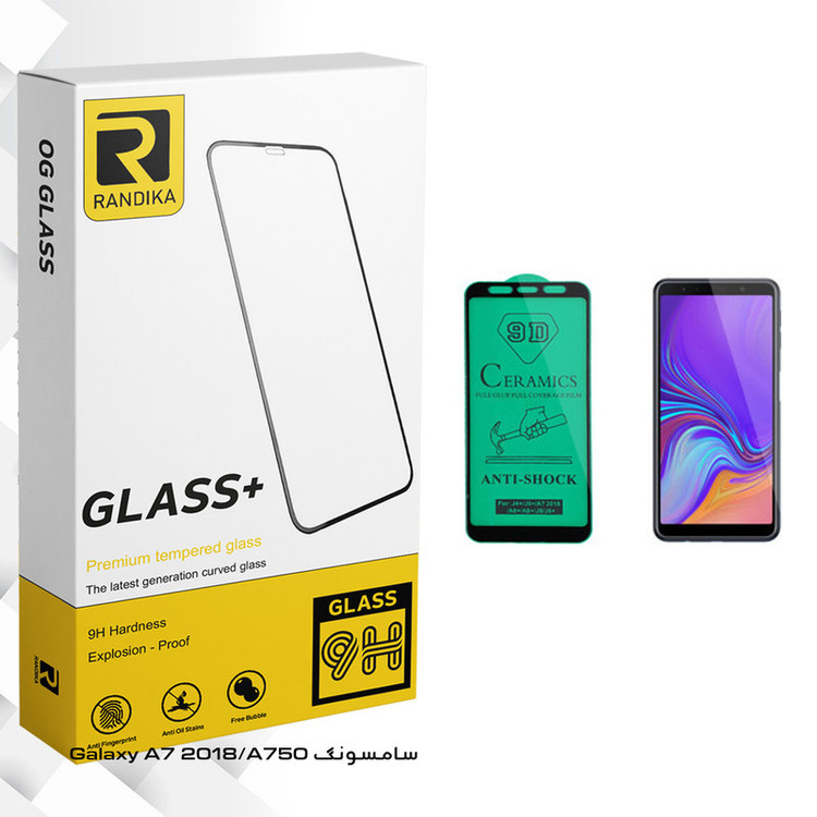 محافظ صفحه نمایش سرامیکی راندیکا مدل GLD مناسب برای گوشی موبایل سامسونگ Galaxy A7 2018/A750