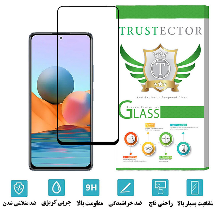 محافظ صفحه نمایش سرامیکی تراستکتور مدل CERAMT مناسب برای گوشی موبایل شیائومی Redmi Note 10 Pro Max