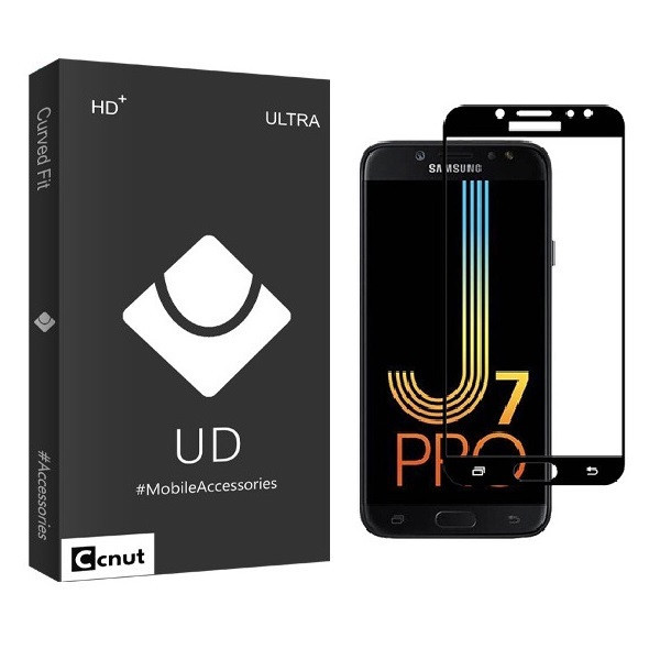 محافظ صفحه نمایش کوکونات مدل FUL مناسب برای گوشی موبایل سامسونگ Galaxy J7 Pro