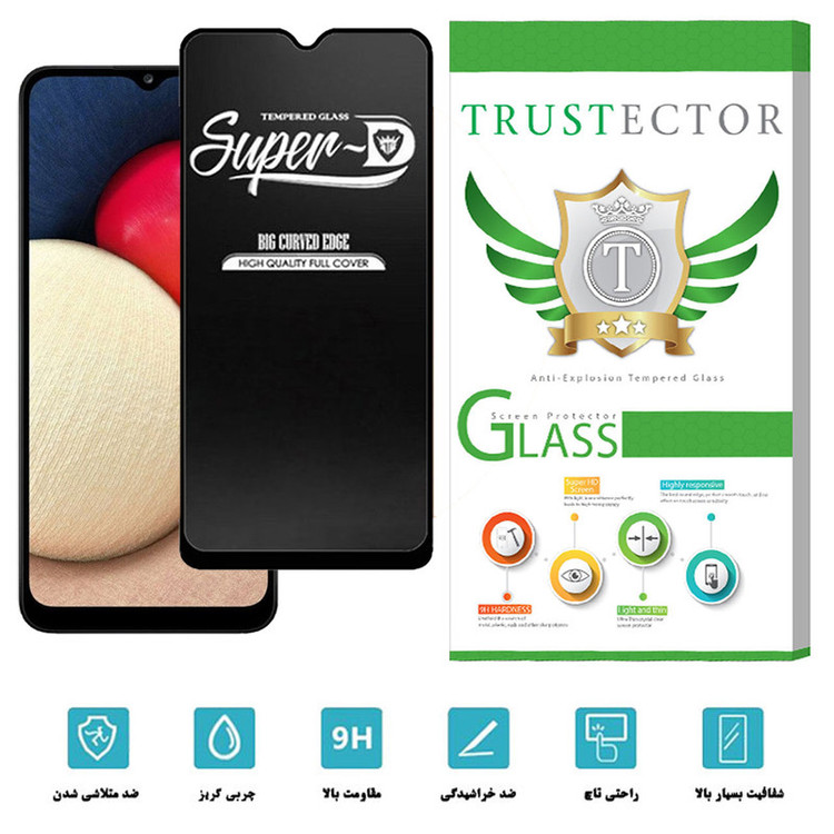 محافظ صفحه نمایش تراستکتور مدل SUTA-Glass مناسب برای گوشی موبایل سامسونگ Galaxy A02s