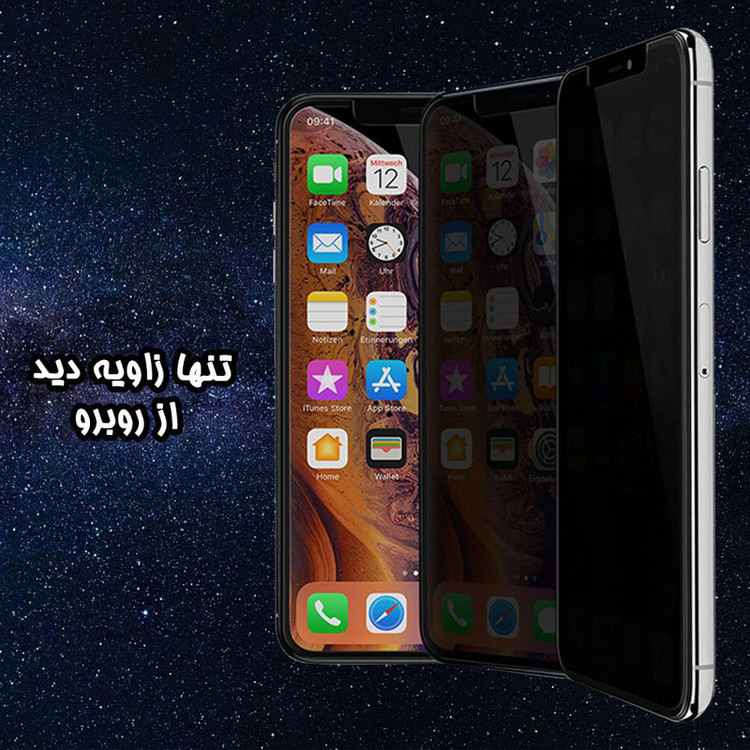 محافظ صفحه نمایش سرامیکی حریم شخصی گلس استار مدل SLPRICRGS مناسب برای گوشی موبایل شیائومی Redmi Note 10 4G / Note 10S / Note 11 4G / Note 11S 4G