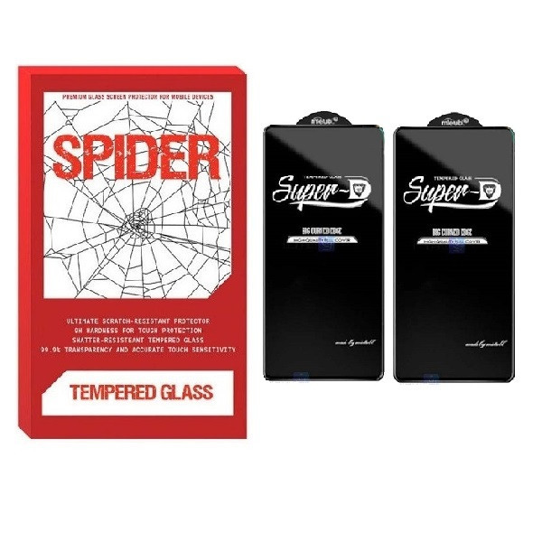 محافظ صفحه نمایش اسپایدر مدل Super D مناسب برای گوشی موبایل سامسونگ Galaxy A31 بسته 2 عددی