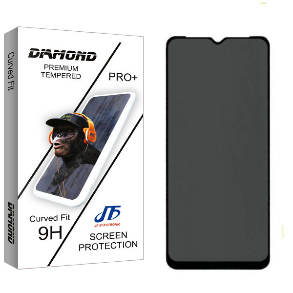 محافظ صفحه نمایش حریم شخصی جی اف مدل Diamond مناسب برای گوشی موبایل هوآوی X7a