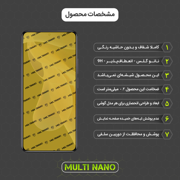 محافظ صفحه نمایش مولتی نانو مدل X-SFT مناسب برای گوشی موبایل شیائومی 11i به همراه محافظ پشت