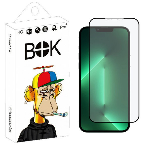 محافظ صفحه نمایش سرامیکی مات بوک مدل Smooth مناسب برای گوشی موبایل اپل iPhone 13 Pro Max