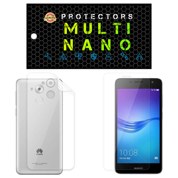 محافظ صفحه نمایش مولتی نانو مدل X-SFT مناسب برای گوشی موبایل هوآوی Nova Smart به همراه محافظ پشت