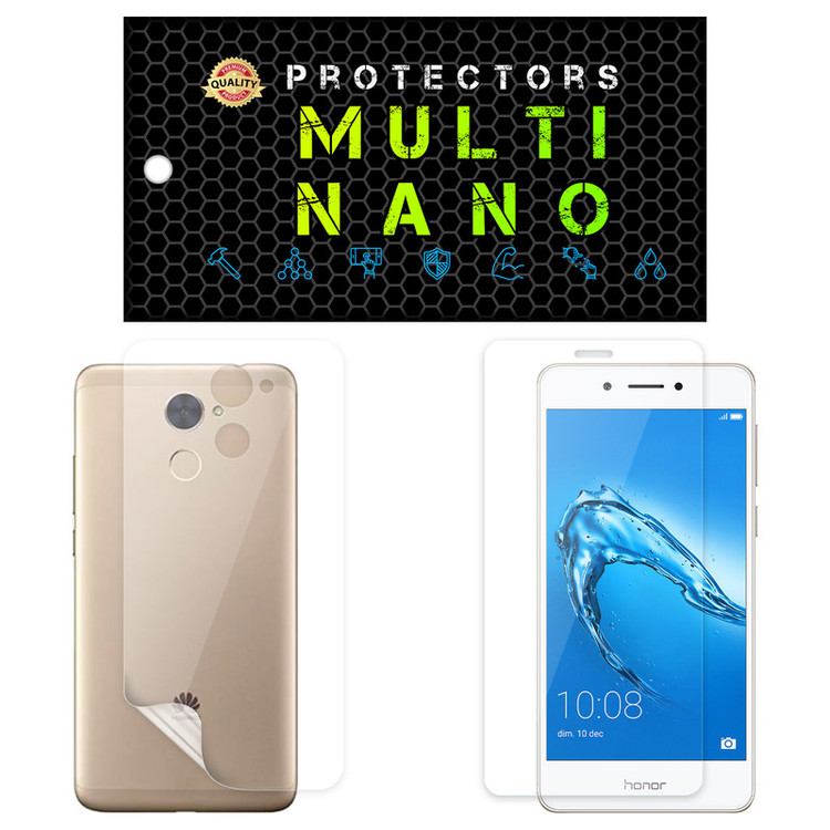 محافظ صفحه نمایش مولتی نانو مدل X-SFT مناسب برای گوشی موبایل هوآوی Y7 Prime به همراه محافظ پشت