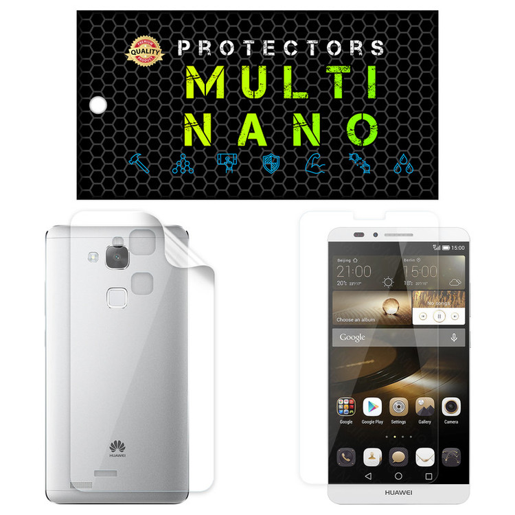 محافظ صفحه نمایش مولتی نانو مدل X-SFT مناسب برای گوشی موبایل هوآوی Ascend Mate 7 به همراه محافظ پشت