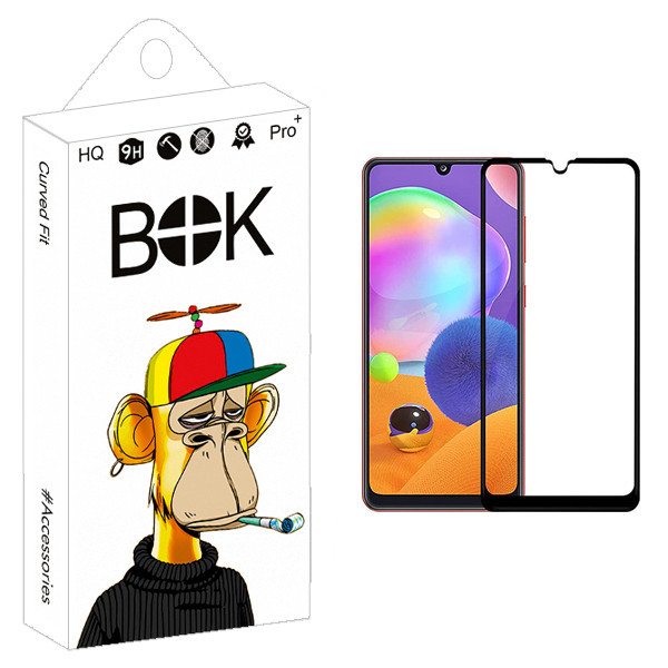 محافظ صفحه نمایش بوک مدل +HD مناسب برای گوشی موبایل سامسونگ Galaxy A31