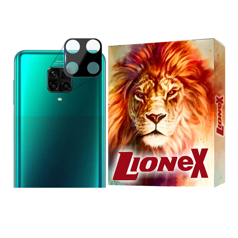 محافظ لنز دوربین  لایونکس مدل FULLENSLمناسب برای گوشی موبایل شیائومی Redmi Note 9S / Redmi Note 10 Lite 4G / Poco M2 Pro