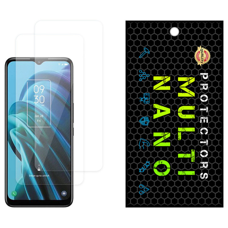 محافظ صفحه نمایش مولتی نانو مدل X-S2N مناسب برای گوشی موبایل تی سی ال 30 XE 5G بسته دو عددی