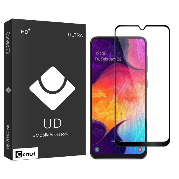 محافظ صفحه نمایش سرامیکی کوکونات مدل UD Black مناسب برای گوشی موبایل سامسونگ Galaxy A20