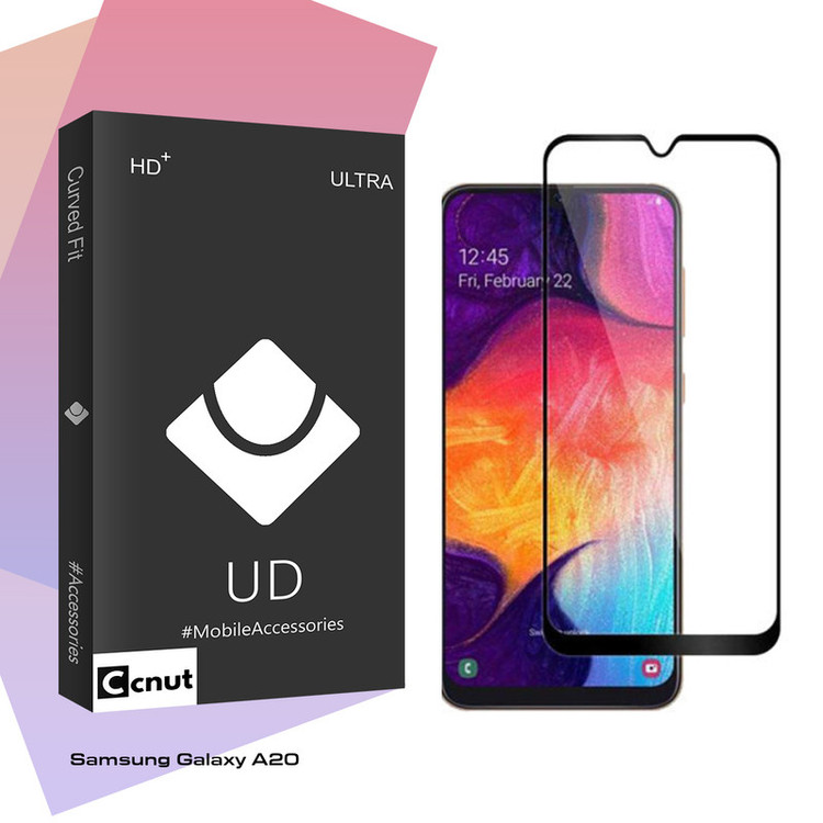 محافظ صفحه نمایش سرامیکی کوکونات مدل UD Black مناسب برای گوشی موبایل سامسونگ Galaxy A20