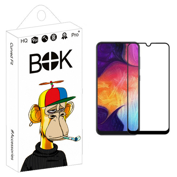 محافظ صفحه نمایش بوک مدل +HD مناسب برای گوشی موبایل سامسونگ Galaxy A12