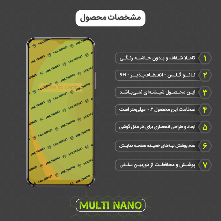 محافظ صفحه نمایش مولتی نانو مدل X-SFC مناسب برای گوشی موبایل ریلمی C11 به همراه برچسب پوششی