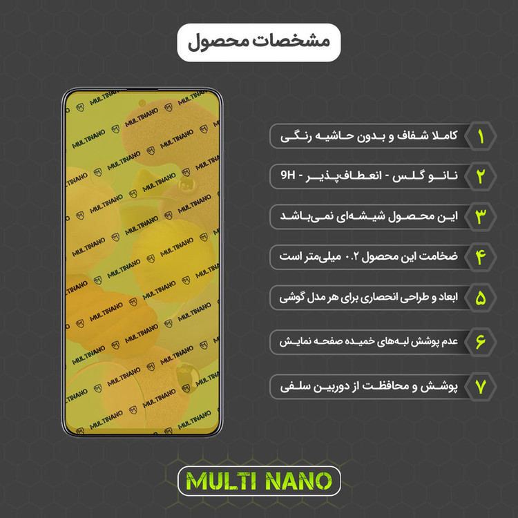 محافظ صفحه نمایش مولتی نانو مدل X-S3N مناسب برای گوشی موبایل سامسونگ Galaxy A51 5G UW بسته سه عددی