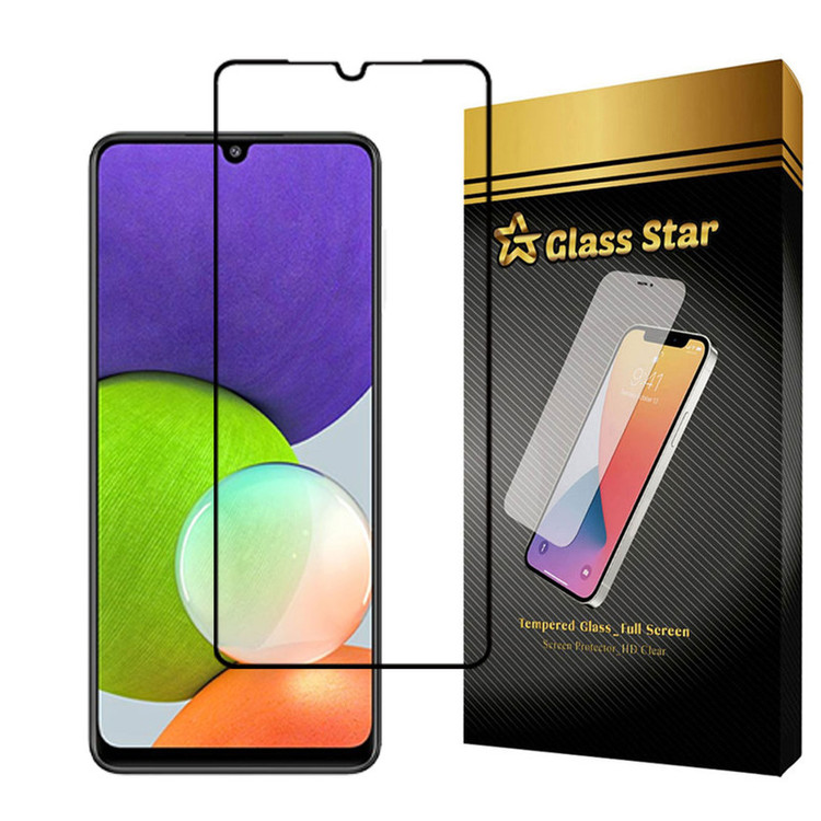 محافظ صفحه نمایش گلس استار مدل FULPLUSS مناسب برای گوشی موبایل سامسونگ Galaxy A22 4G