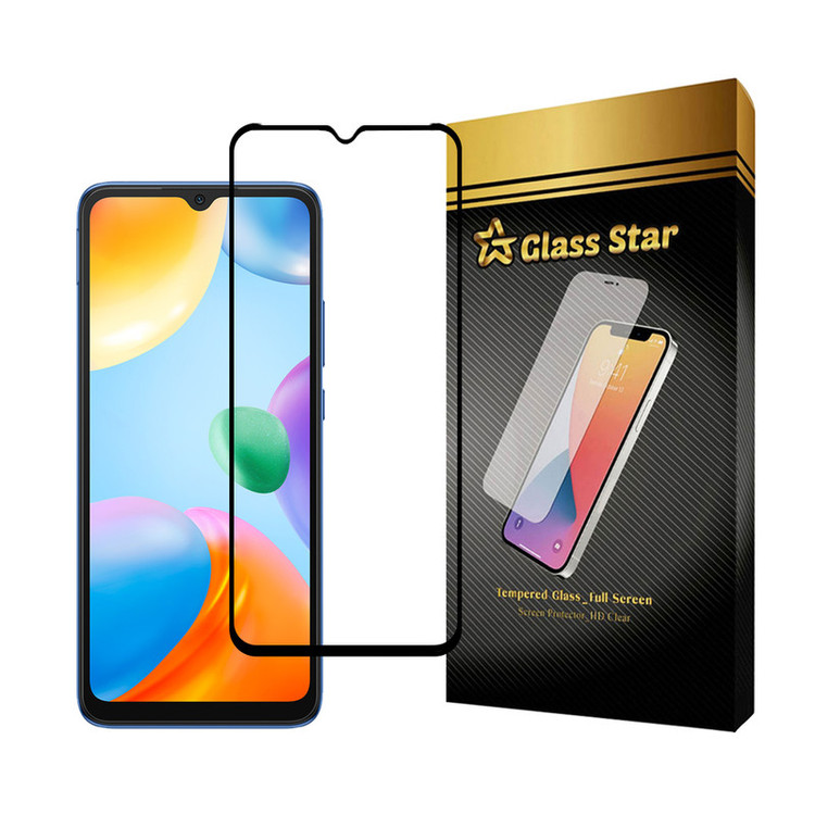 محافظ صفحه نمایش گلس استار مدل FULPLUSS مناسب برای گوشی موبایل شیائومی Poco C40