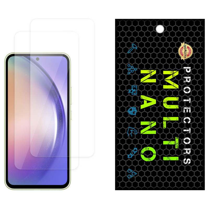 محافظ صفحه نمایش مولتی نانو مدل X-S2N مناسب برای گوشی موبایل سامسونگ Galaxy A54 بسته دو عددی