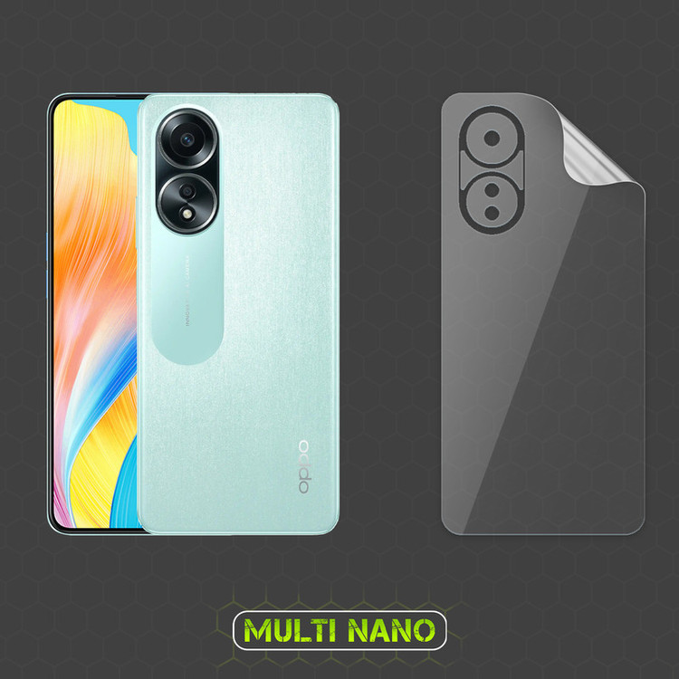 محافظ صفحه نمایش مولتی نانو مدل X-SFT مناسب برای گوشی موبایل اوپو A58 4G به همراه محافظ پشت