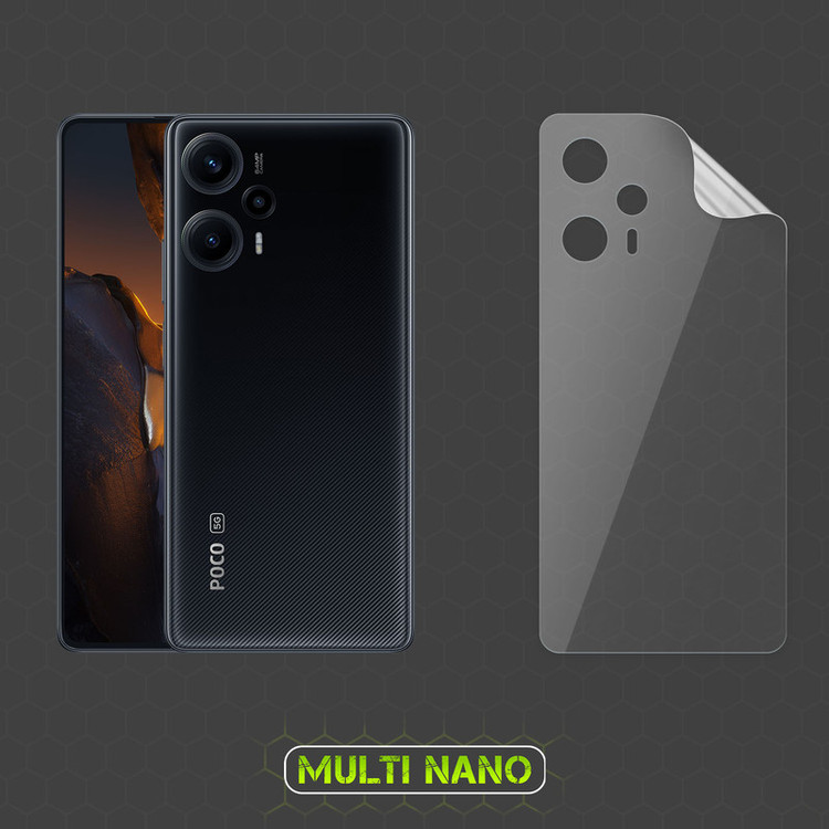 محافظ صفحه نمایش مولتی نانو مدل X-SFT مناسب برای گوشی موبایل شیائومی Redmi Note 12 Turbo به همراه محافظ پشت