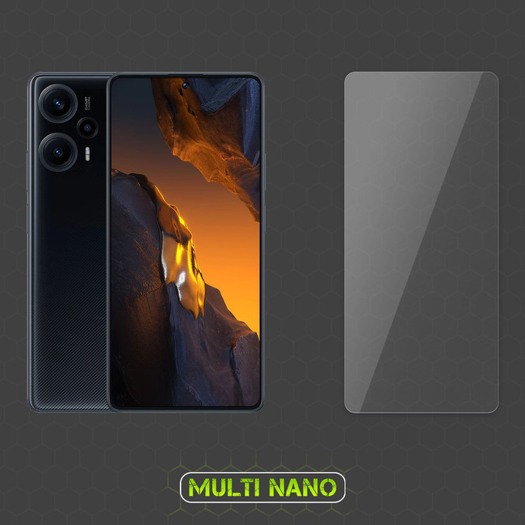 محافظ صفحه نمایش مولتی نانو مدل X-SFT مناسب برای گوشی موبایل شیائومی Redmi Note 12 Turbo به همراه محافظ پشت