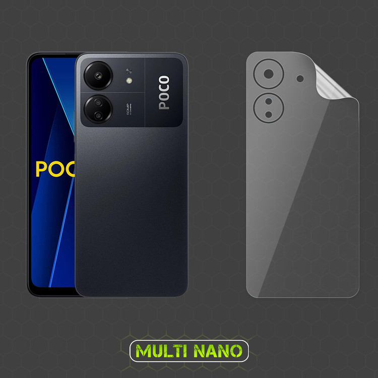 محافظ صفحه نمایش مولتی نانو مدل X-SFT مناسب برای گوشی موبایل شیائومی Redmi 13C به همراه محافظ پشت