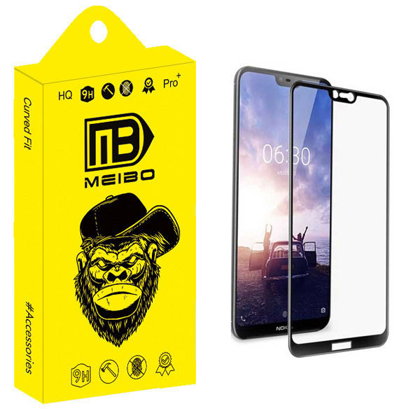محافظ صفحه نمایش میبو مدل Transparent Full مناسب برای گوشی موبایل نوکیا Nokia 6.1 Plus