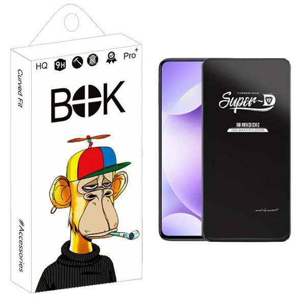 محافظ صفحه نمایش بوک مدل Transparent SuperD مناسب برای گوشی موبایل شیائومی Poco X2