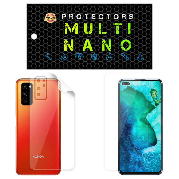 محافظ صفحه نمایش مولتی نانو مدل X-SFT مناسب برای گوشی موبایل آنر View 30 Pro به همراه محافظ پشت