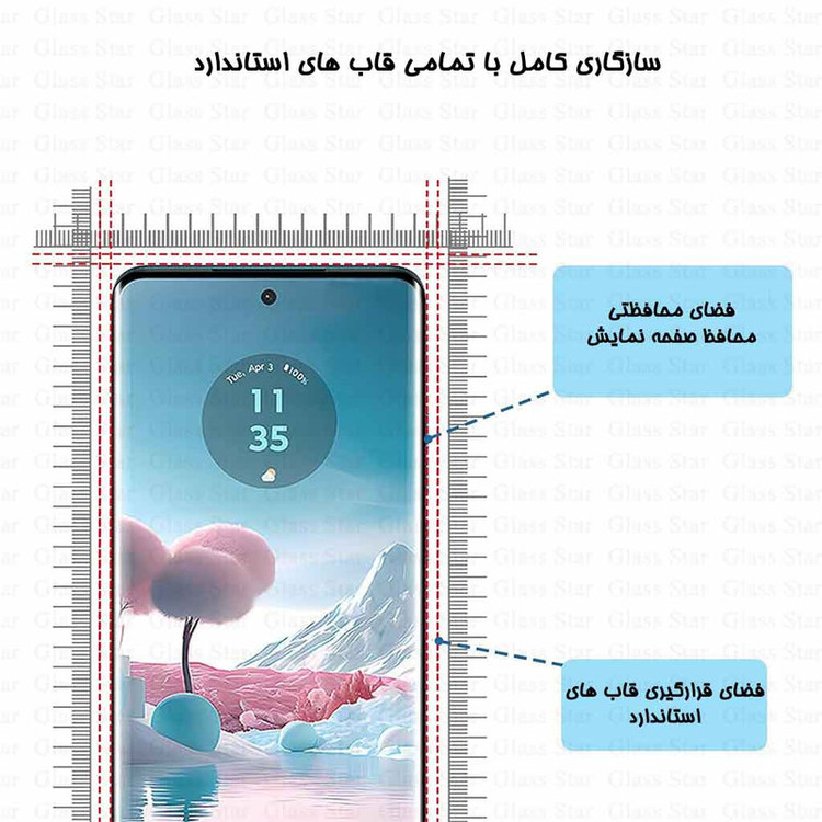 محافظ صفحه نمایش یووی گلس استار مدل UVLIGHTS مناسب برای گوشی موبایل شیائومی Mi 10 Pro 5G