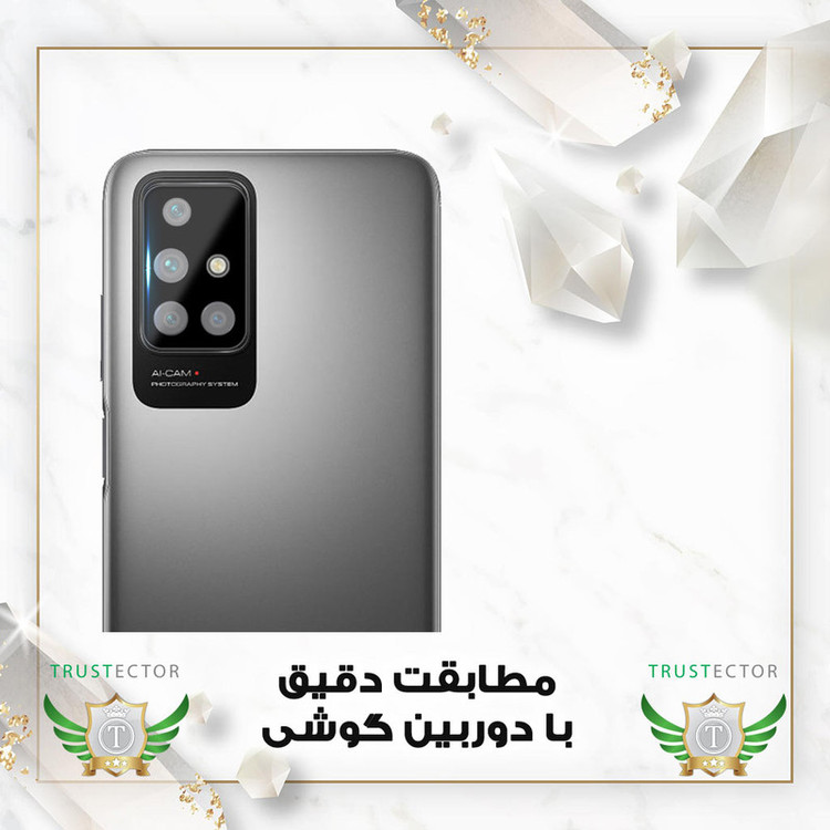 محافظ لنز دوربین تراستکتور مدل LENSFT مناسب برای گوشی موبایل شیائومی Redmi 10 / Redmi 10 Prime / Redmi 10 2022