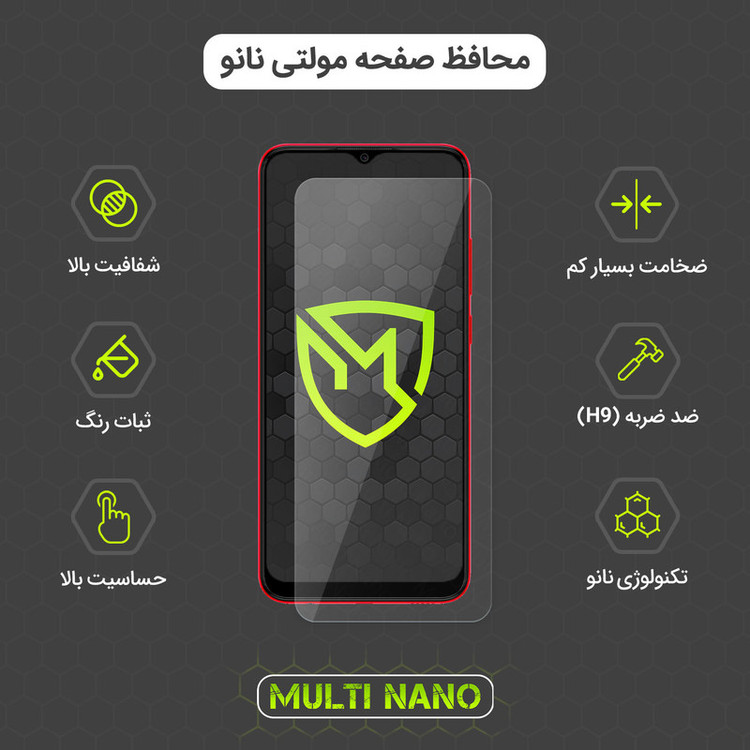 محافظ صفحه نمایش مولتی نانو مدل X-SFC مناسب برای گوشی موبایل هوآوی Y7 2019 به همراه برچسب پوششی