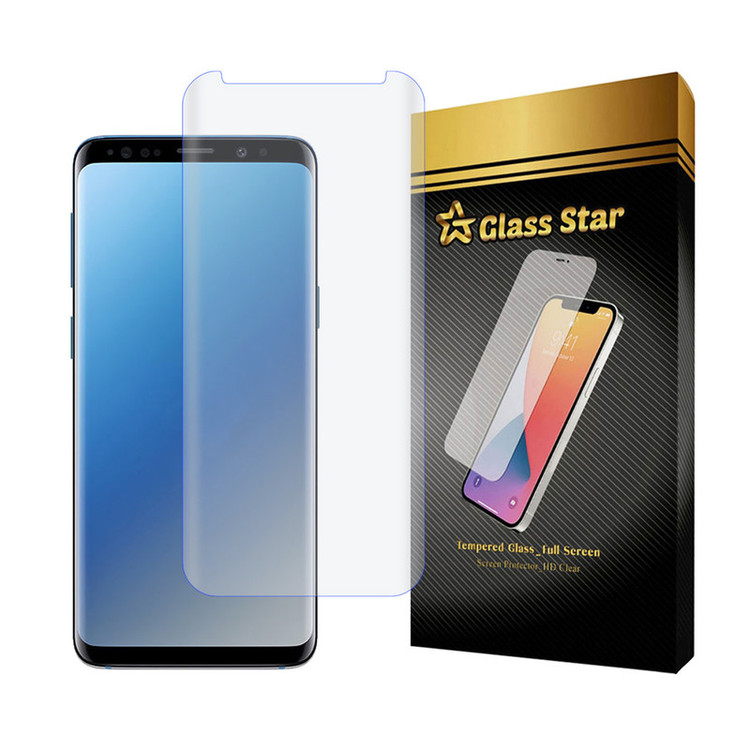 محافظ صفحه نمایش یووی گلس استار مدل UVLIGHTS مناسب برای گوشی موبایل سامسونگ Galaxy S8 Plus