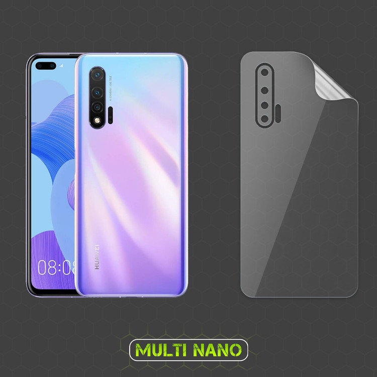 محافظ صفحه نمایش مولتی نانو مدل X-SFT مناسب برای گوشی موبایل هوآوی Nova 6 5G به همراه محافظ پشت