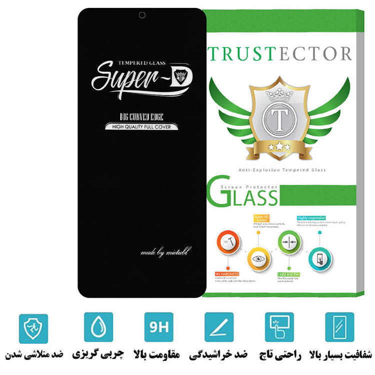 محافظ صفحه نمایش تراستکتور مدل SUPERPLUST مناسب برای گوشی موبایل شیائومی Redmi Note 11 Pro / Redmi Note 10 Pro / Redmi K40 Pro