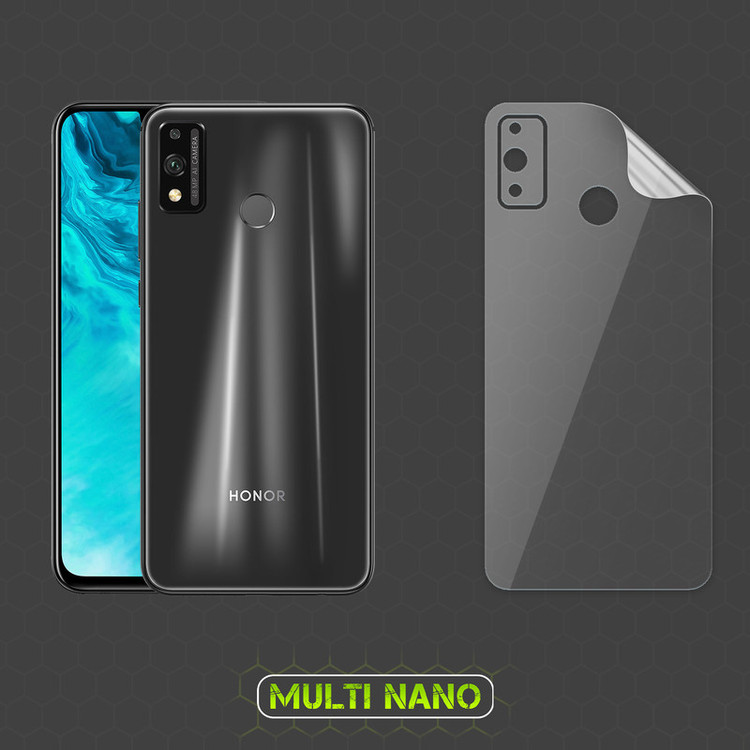 محافظ صفحه نمایش مولتی نانو مدل X-SFT مناسب برای گوشی موبایل آنر 9X Lite به همراه محافظ پشت