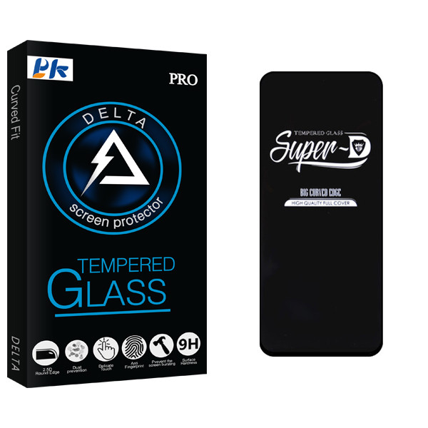 محافظ صفحه نمایش پی کی مدل Delta GlassSuper D مناسب برای گوشی موبایل شیائومی Poco X3