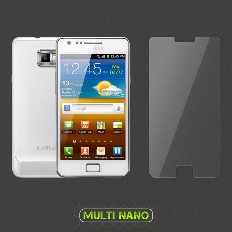 محافظ صفحه نمایش مولتی نانو مدل X-S3N مناسب برای گوشی موبایل سامسونگ Galaxy S2 بسته سه عددی