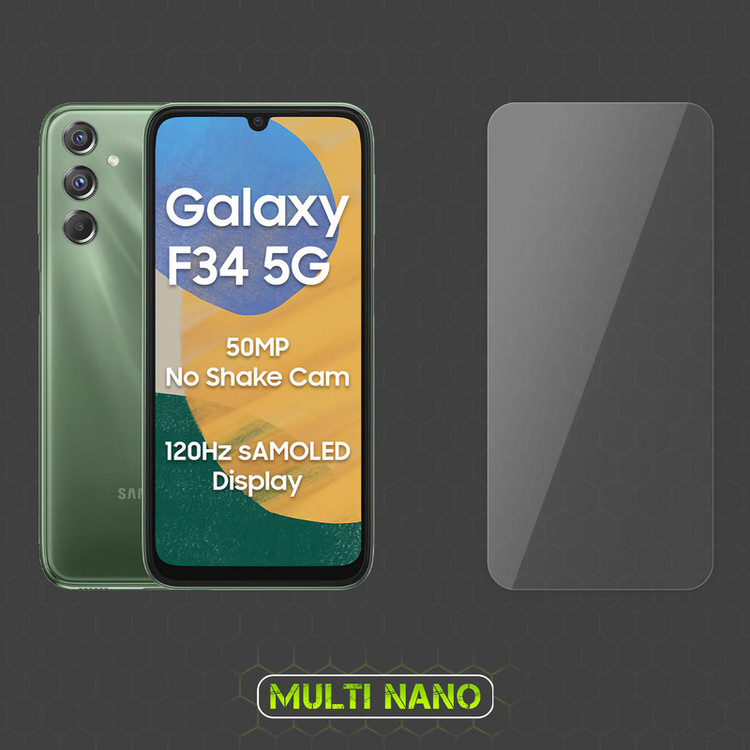 محافظ صفحه نمایش مولتی نانو مدل X-S2N مناسب برای گوشی موبایل سامسونگ Galaxy F34 بسته دو عددی